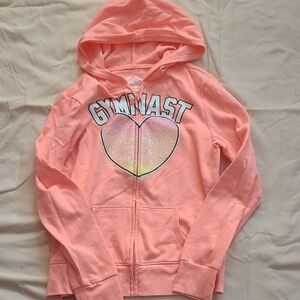 Justice Pink Gymnast Hoodie
